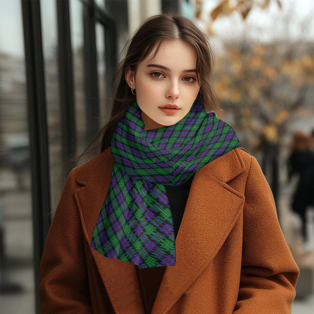 Clan Campbell of Cawdor Tartan Fluffy scarf