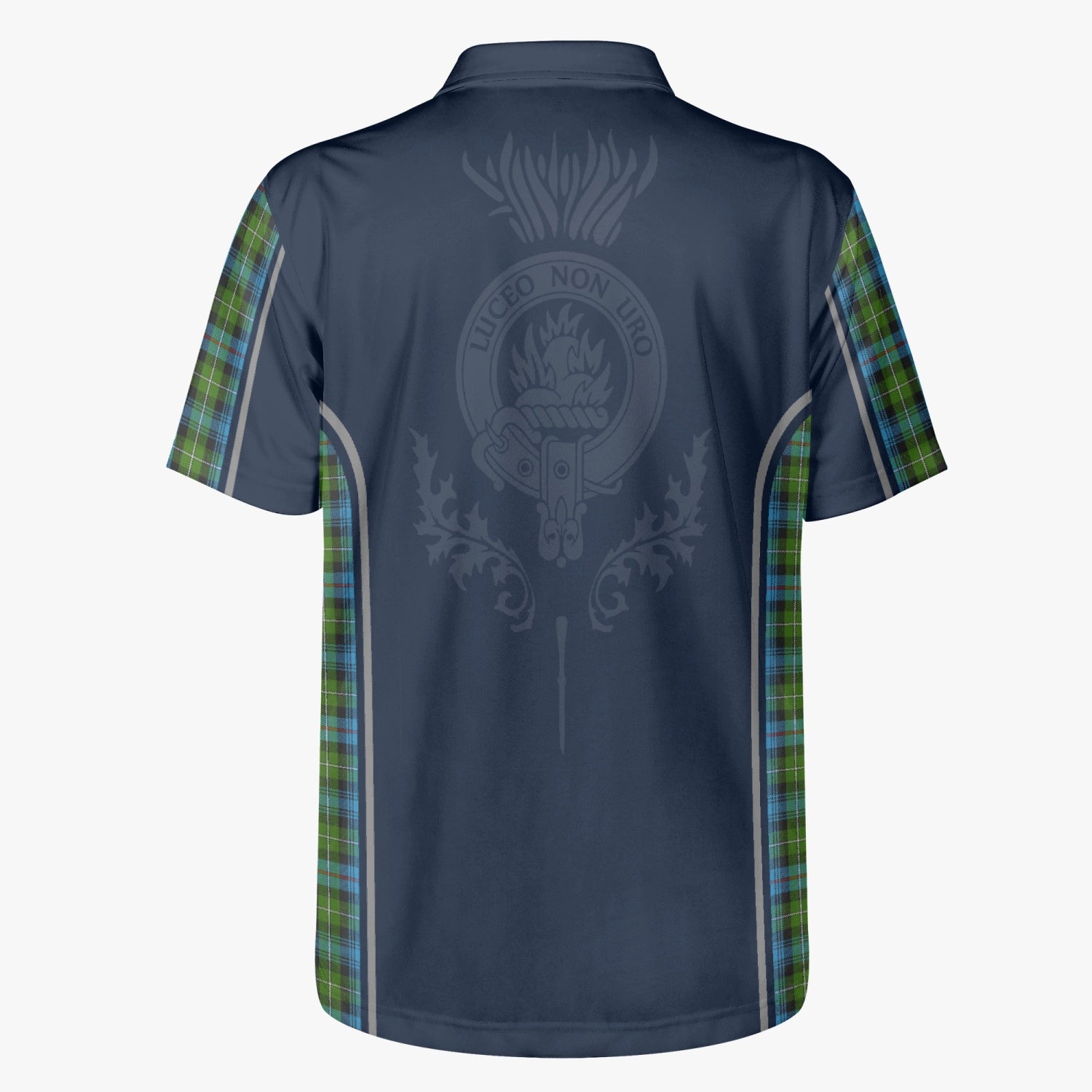 Clan MacKenzie Crest & Tartan Polo Shirt