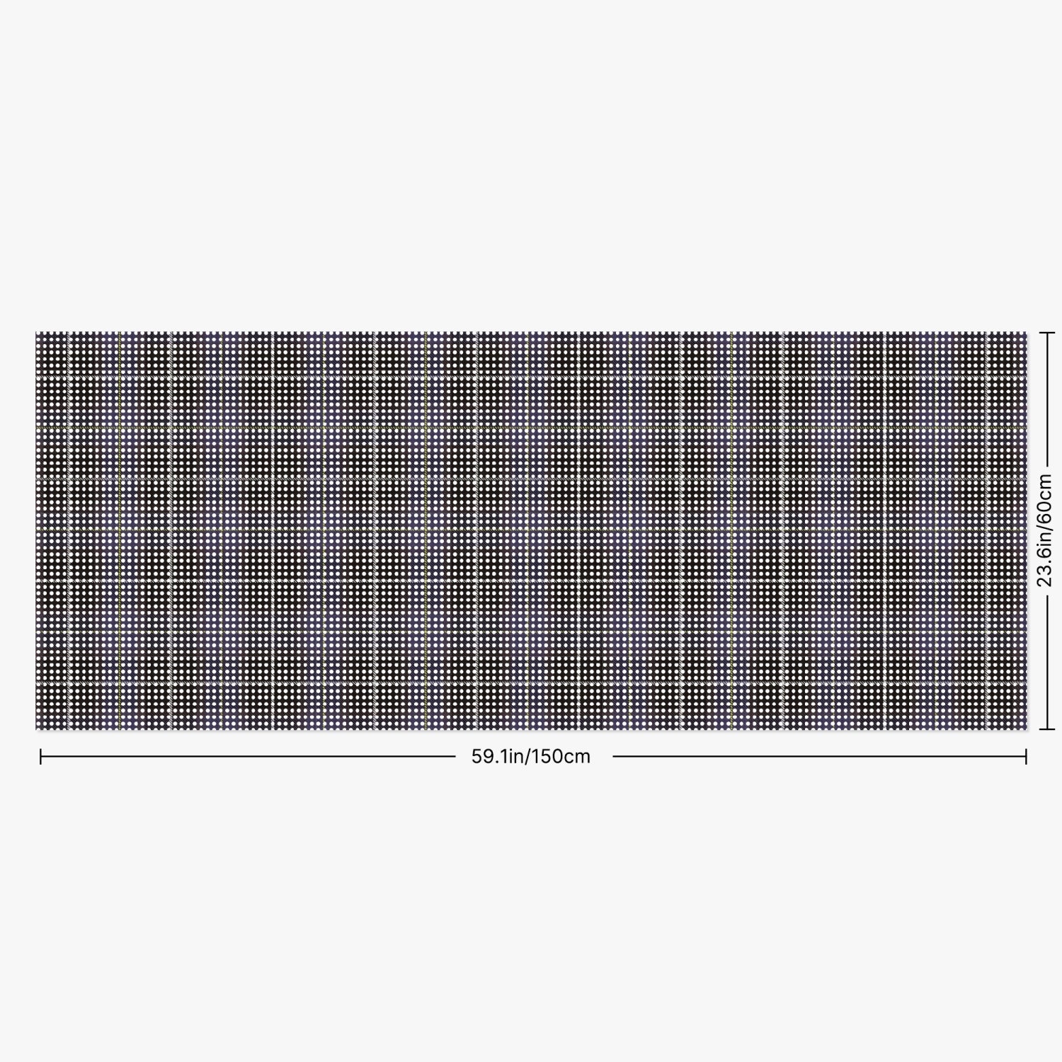 Cornish Tartan - Coleman - Rear Window Decal