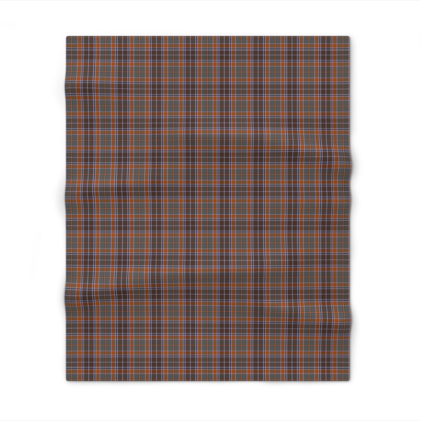 Irish County Leitrim Tartan Throw Blanket