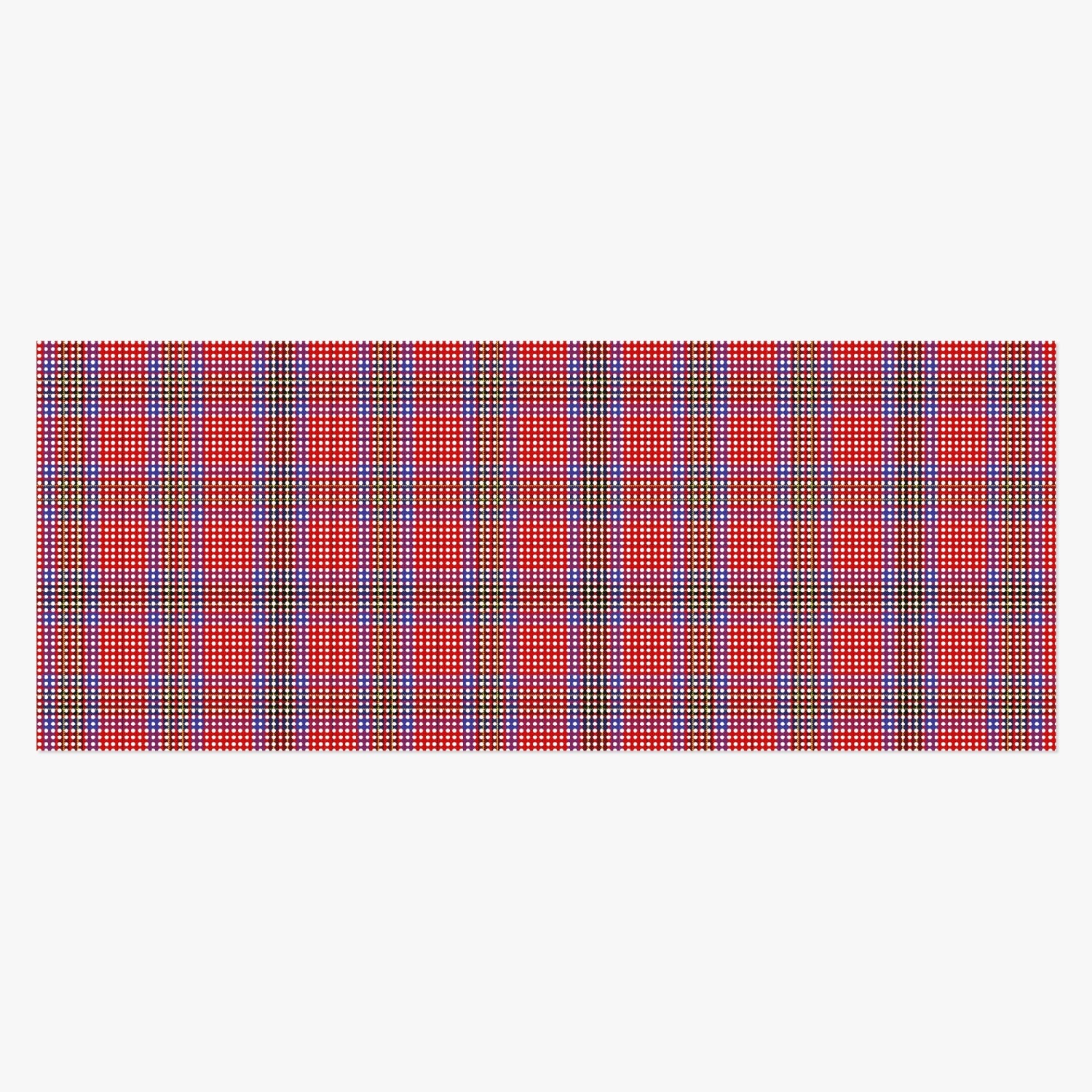 Clan Leslie Tartan Rear Window Decal