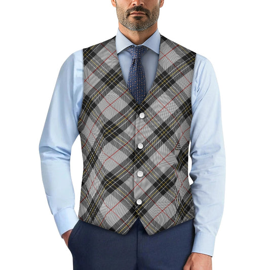 Clan MacPherson Tartan Waistcoat