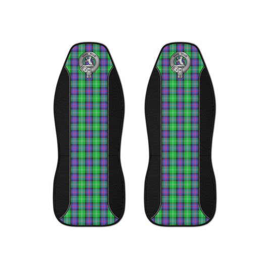Clan Sutherland Crest & Tartan Car Seat Covers