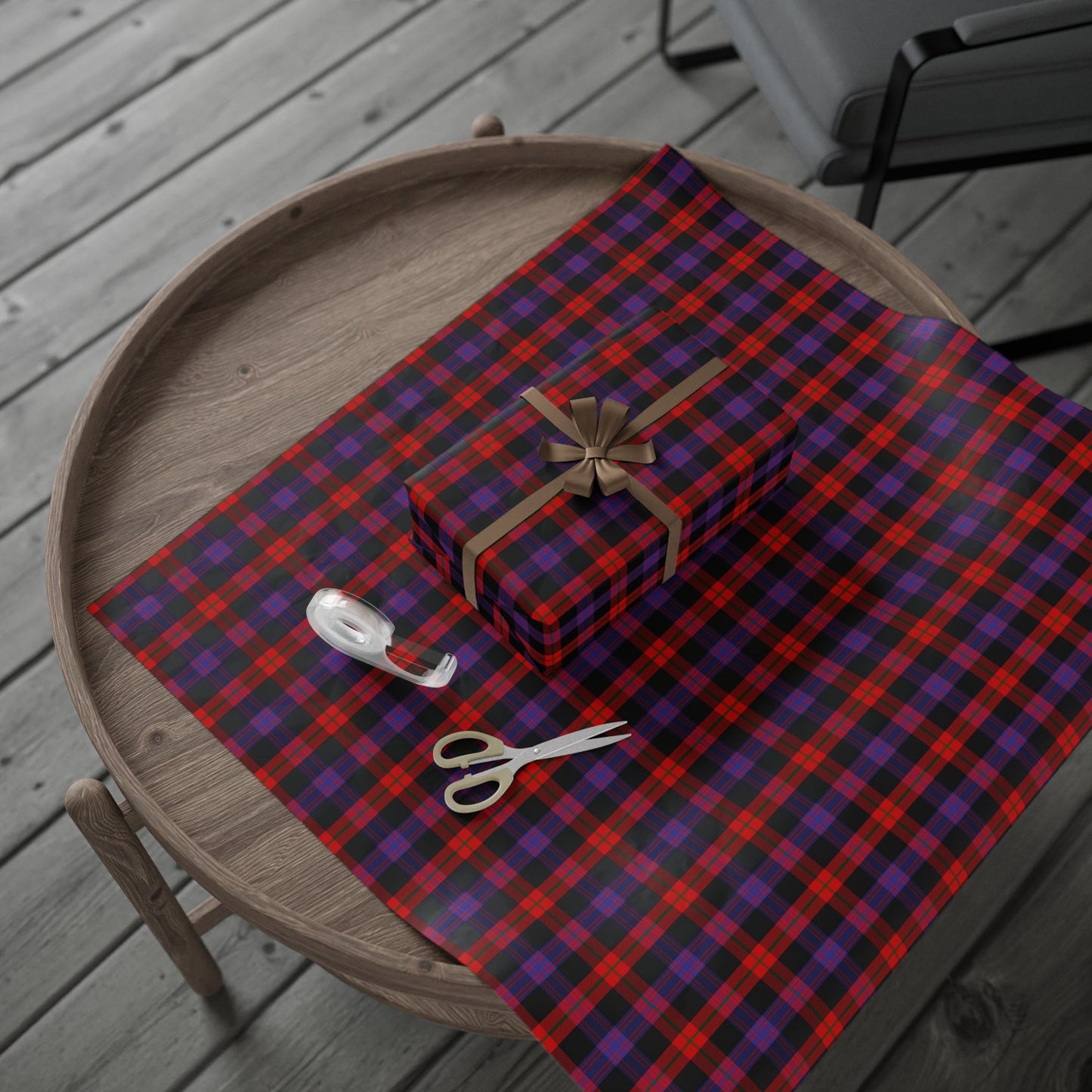 Clan Brown Tartan Wrapping Papers