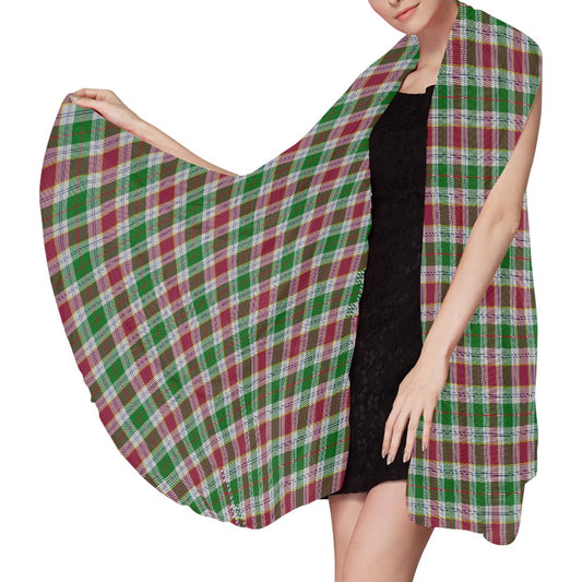 Cornish - Rosevear Tartan Chiffon Scarf
