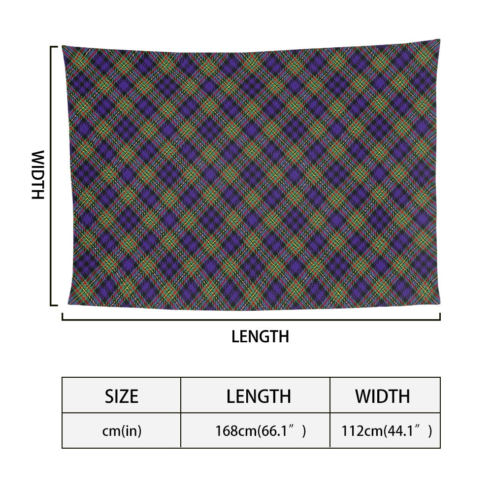 Clan MacLellan Tartan Bias Chiffon Scarf