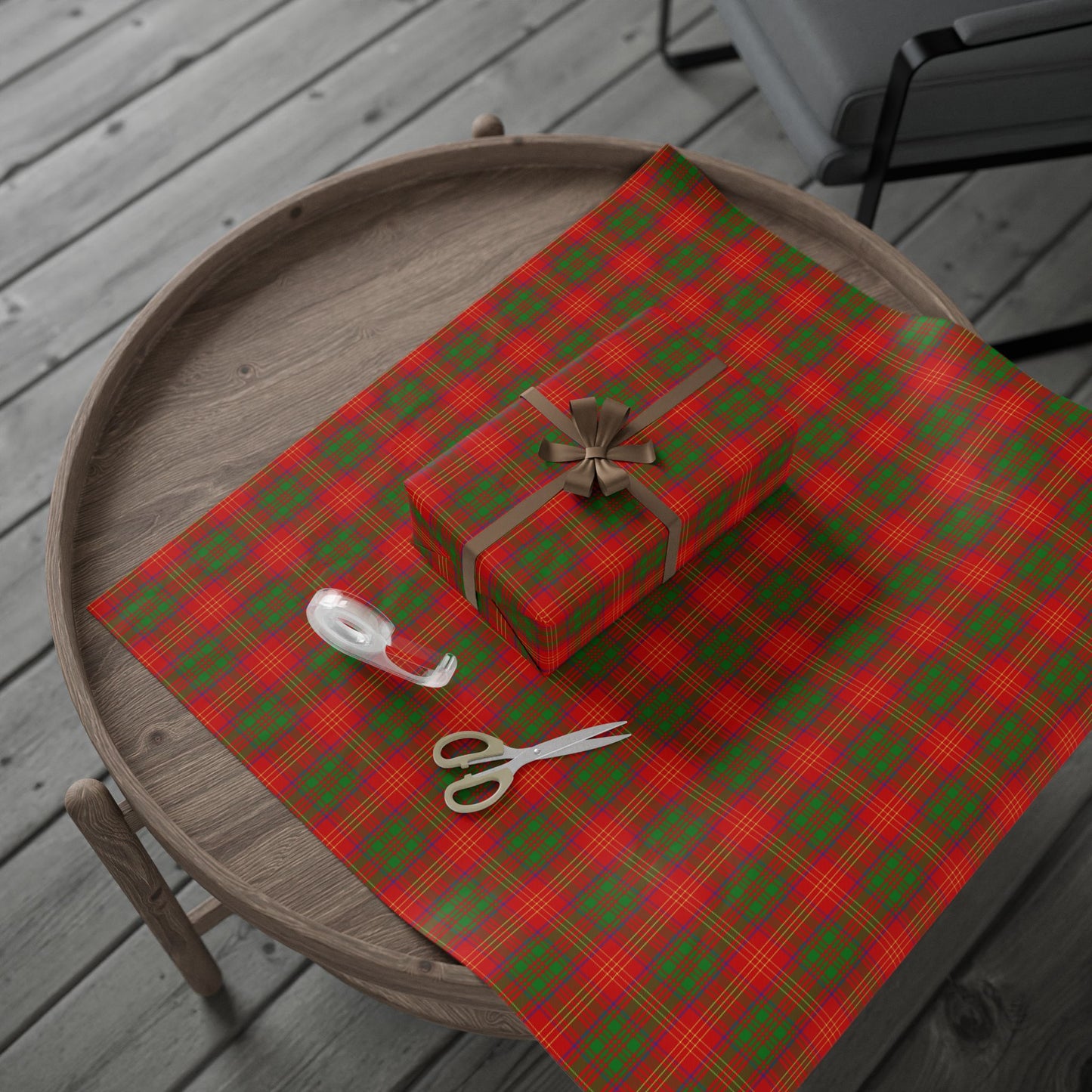 Clan Burns Tartan Wrapping Papers