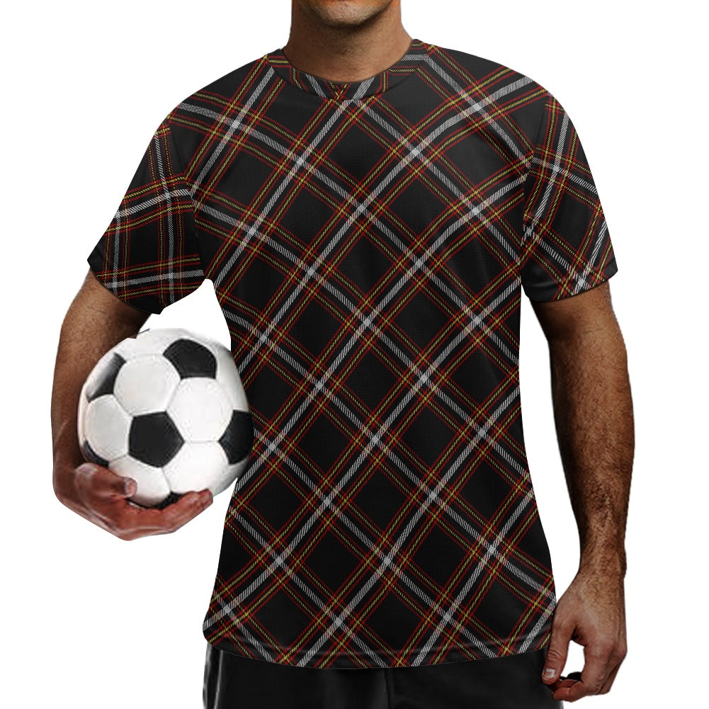 Black Country Tartan Football Shirt
