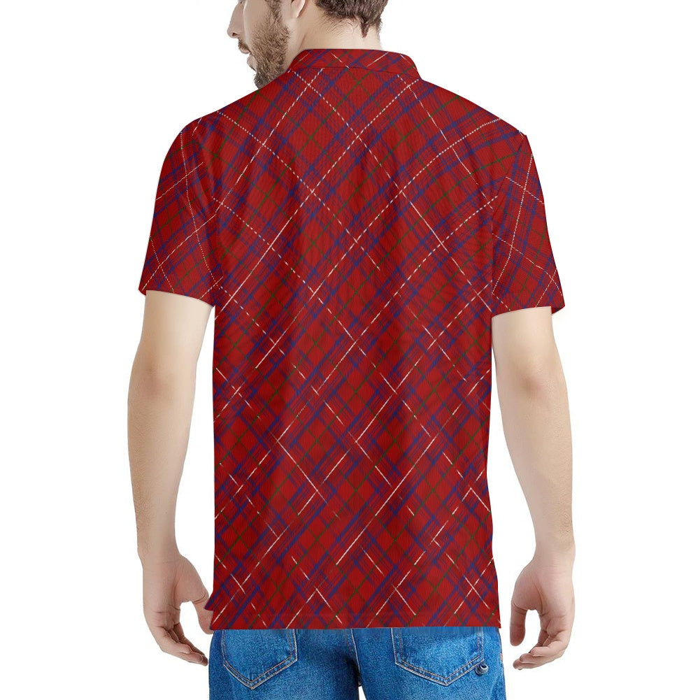 Clan Rose Tartan Polo Shirt