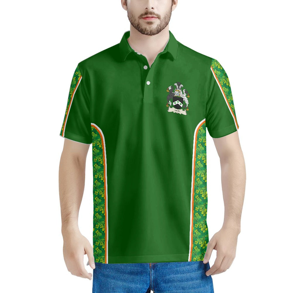 Irish Arms - Davis Shamrock Polo Shirt