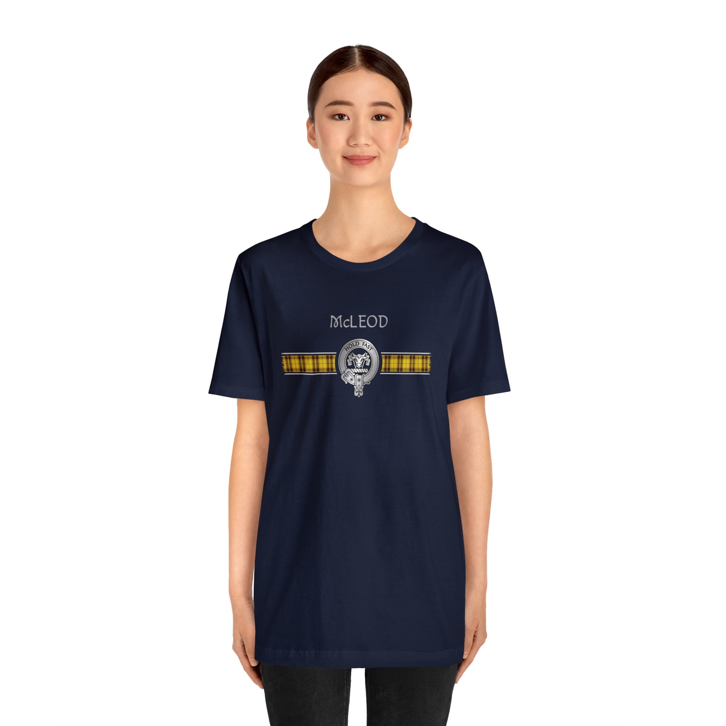 Clan McLeod Crest & Tartan | Unisex T-Shirt