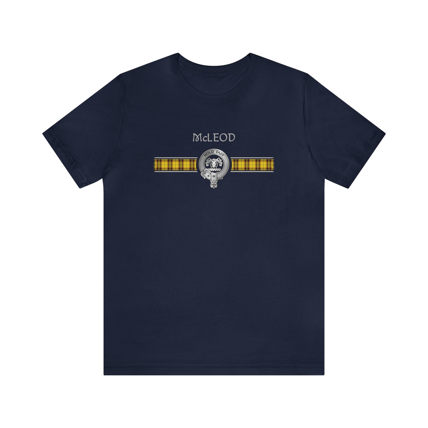 Clan McLeod Crest & Tartan | Unisex T-Shirt