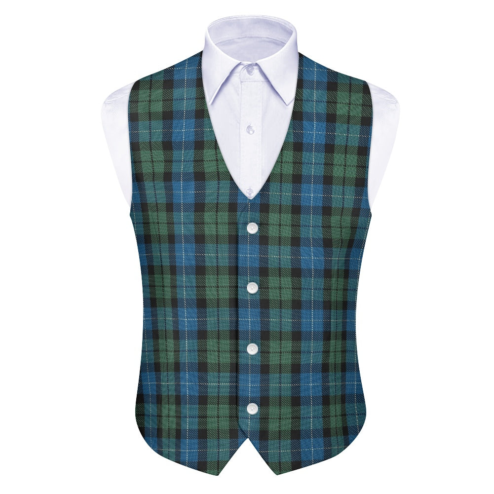Clan MacKirdy Tartan Suit vest jacket