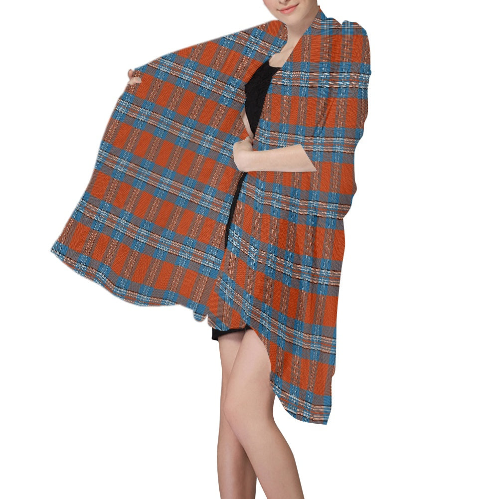 IrnBru Tartan Chiffon Scarf