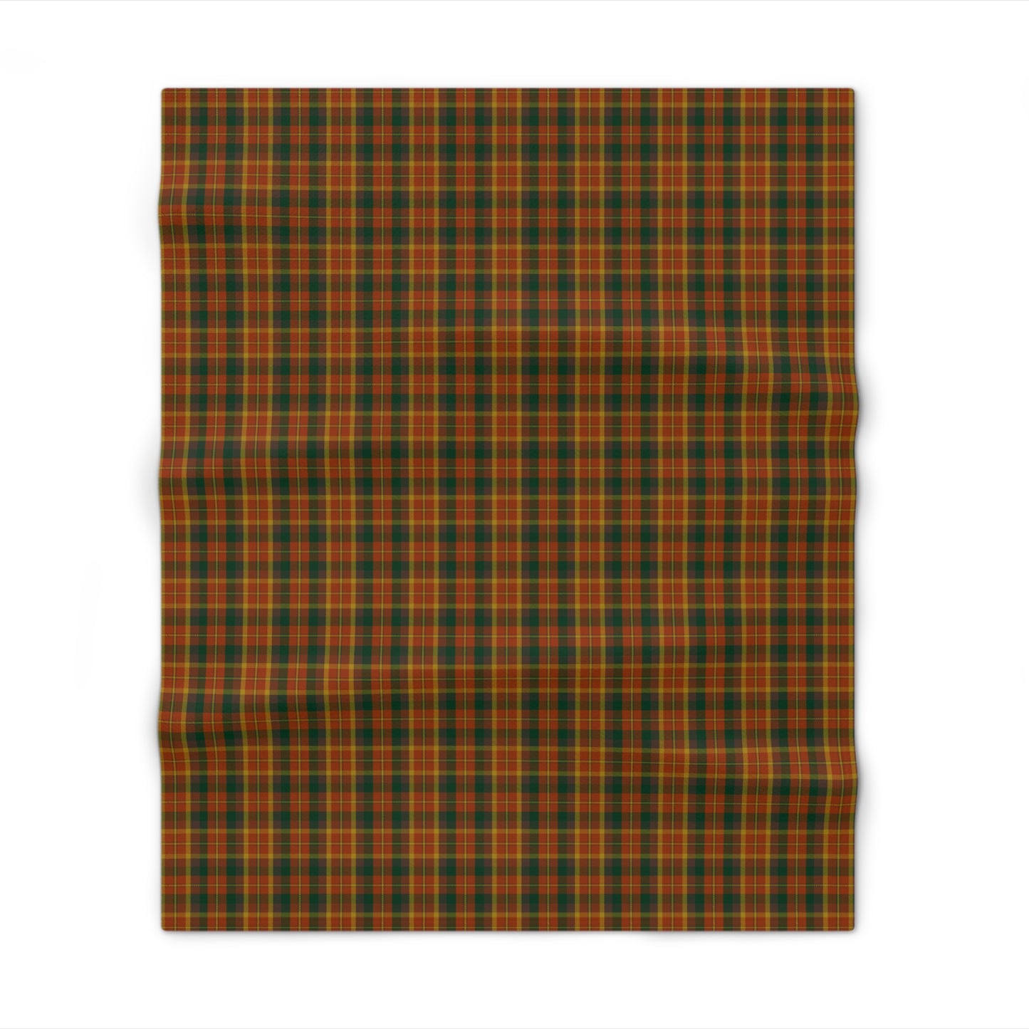 Irish County Monaghan Tartan Throw Blanket