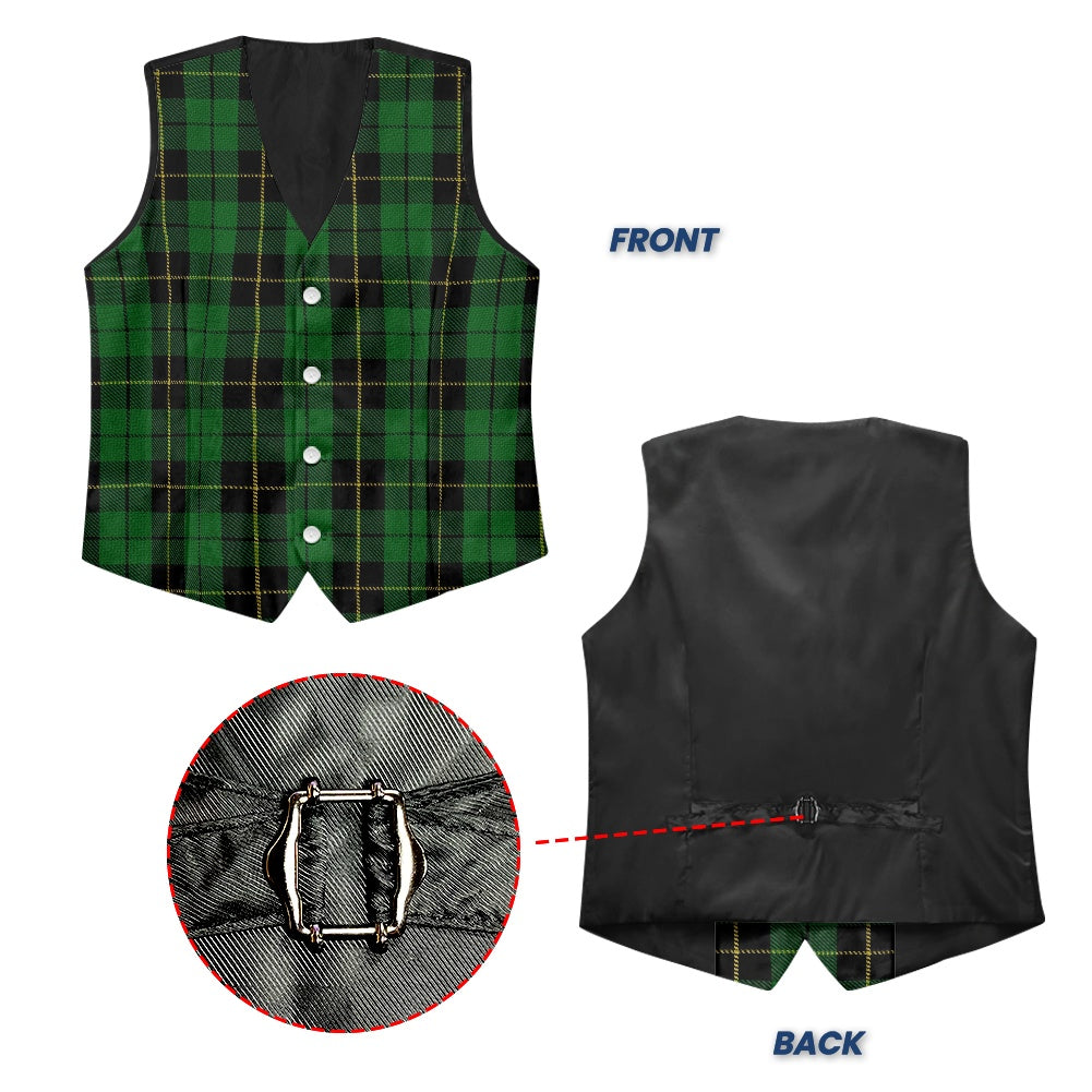 Clan Wallace Hunting Tartan Suit vest jacket
