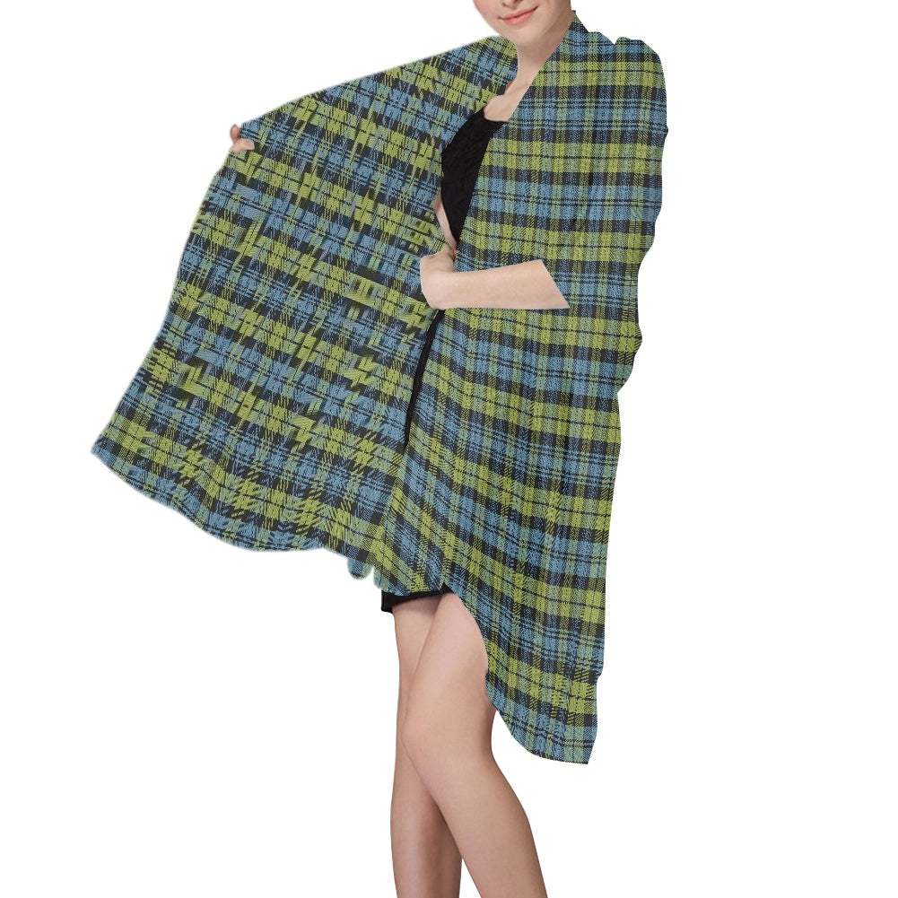 Clan Campbell Tartan Chiffon Scarf