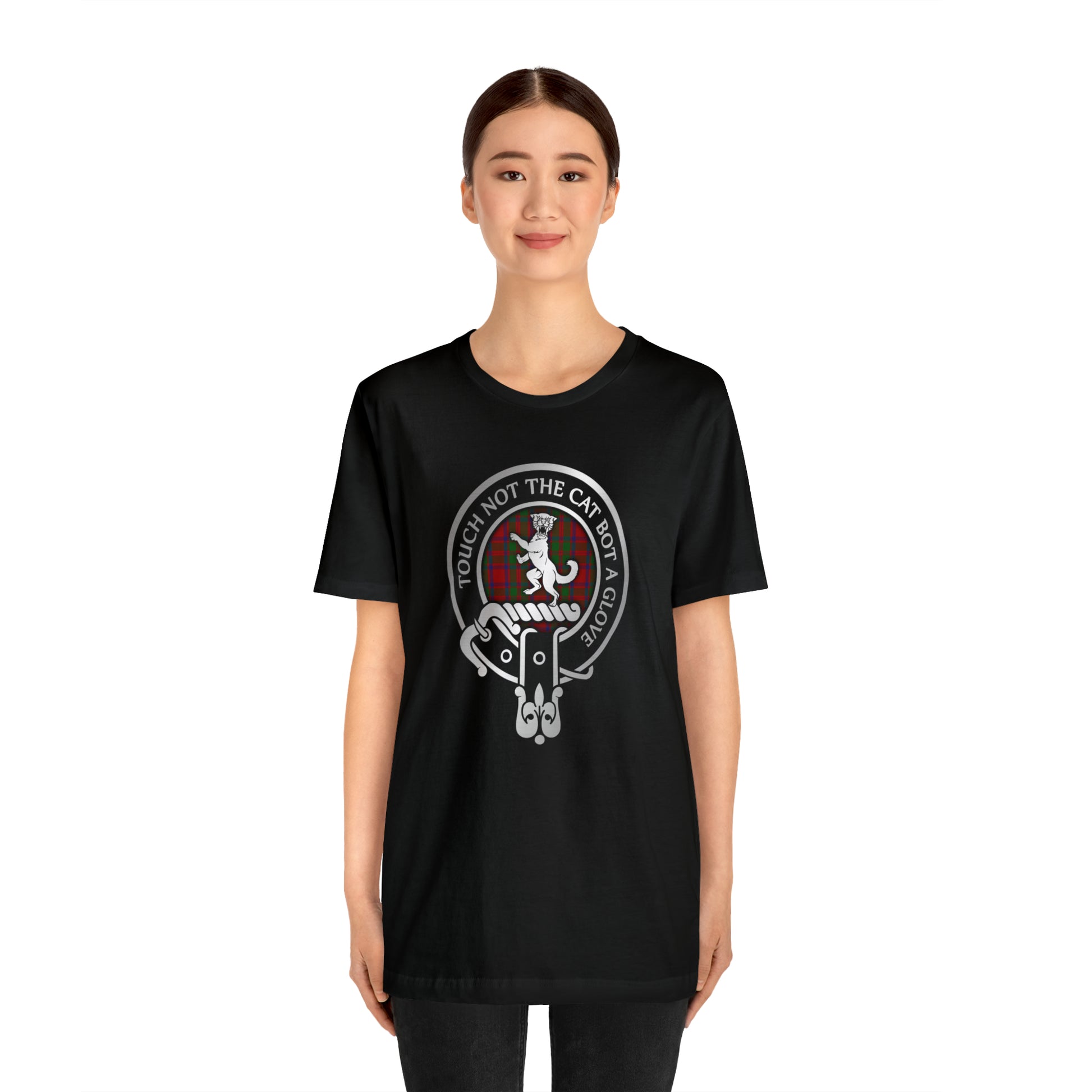 Clan MacIntosh | MacKintosh Crest & Tartan | Unisex T-Shirt
