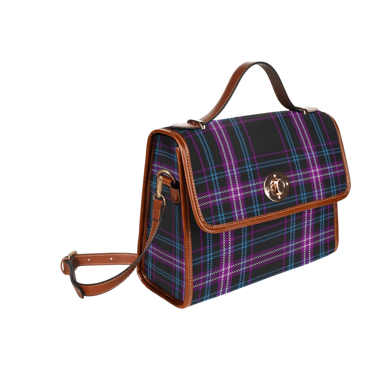 Clan Ironside Tartan Canvas Handbag