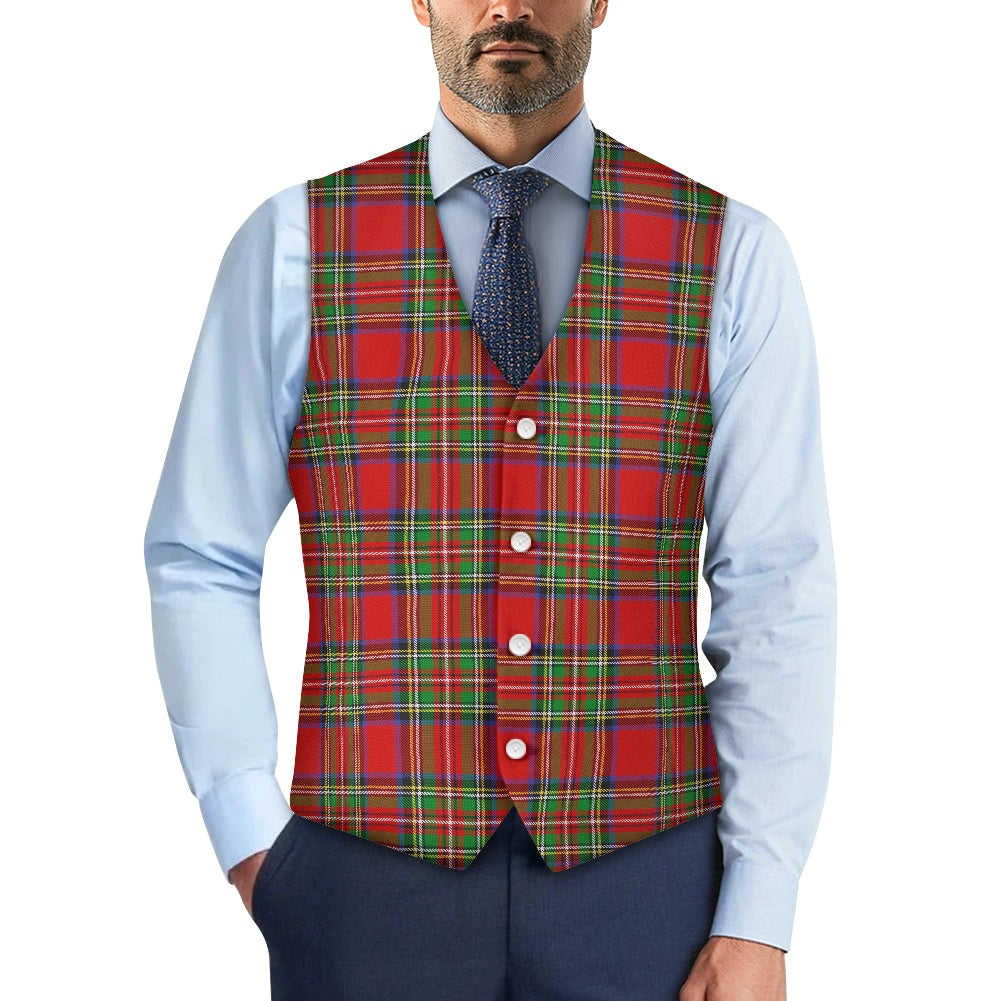 Clan Stewart Tartan Waistcoat