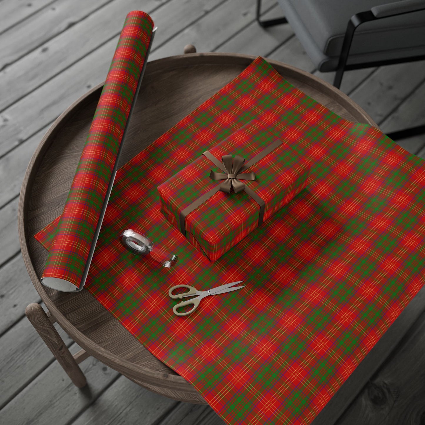 Clan Burns Tartan Wrapping Papers