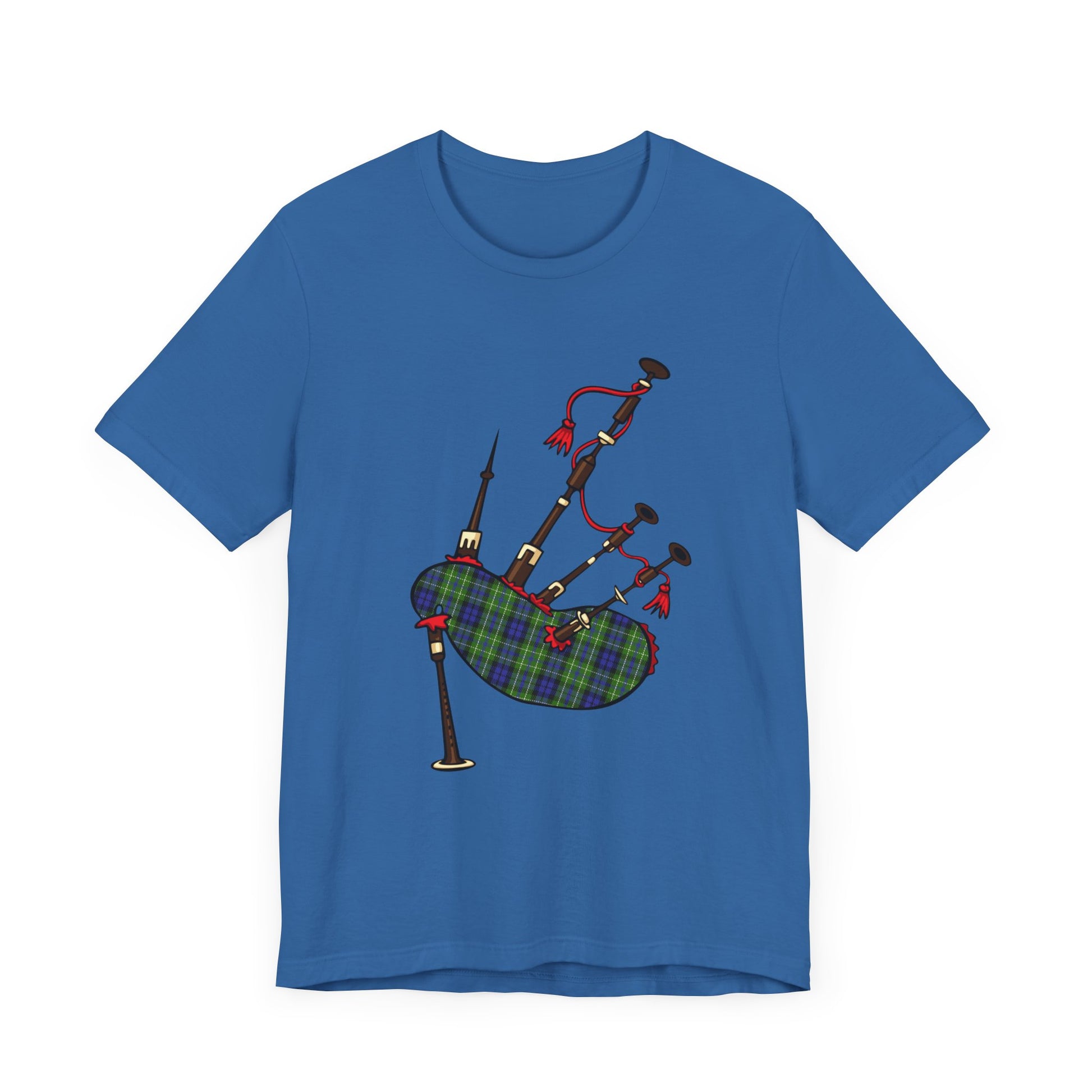 Clan MacNeill of Gigha Tartan Bagpipes | Unisex T-Shirt