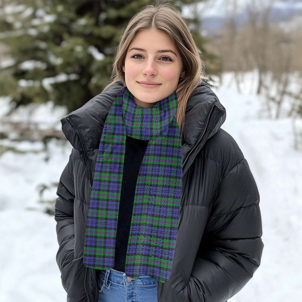 Clan Baird Tartan Fluffy scarf