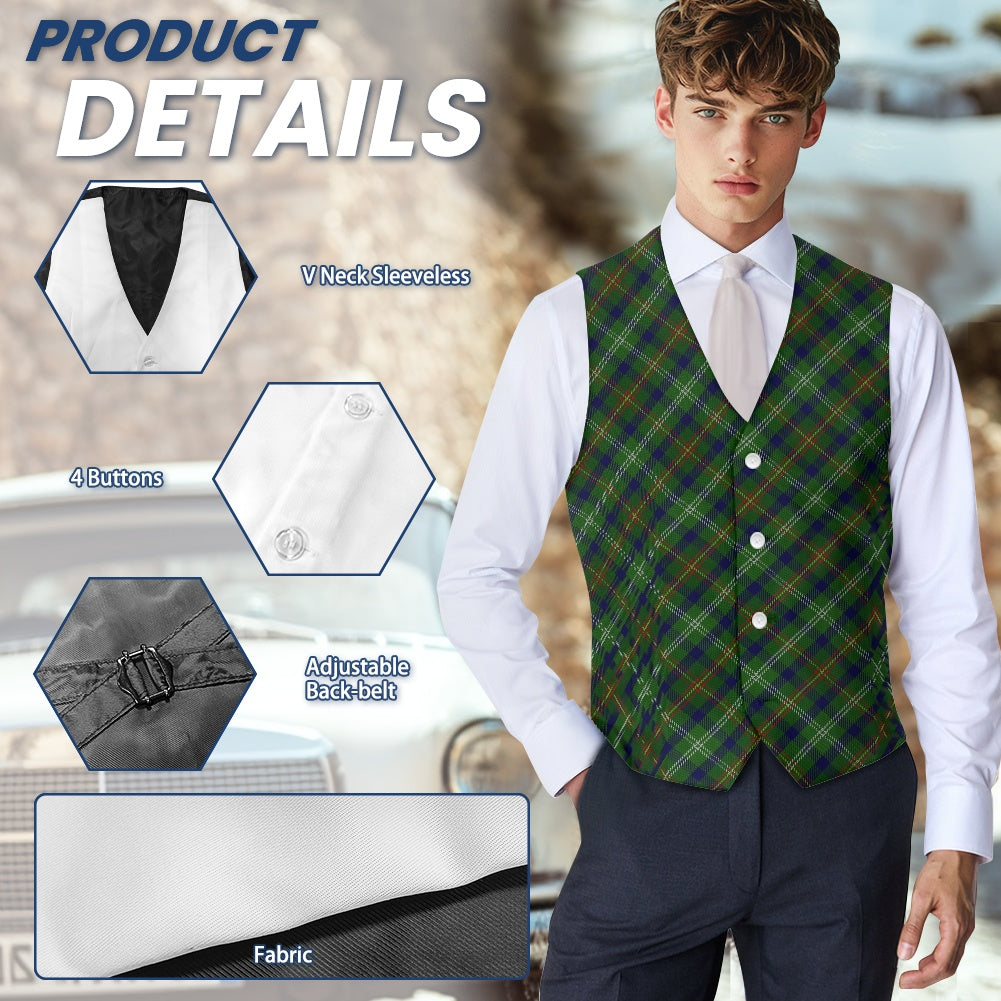 US State - Vermont Tartan Suit vest jacket