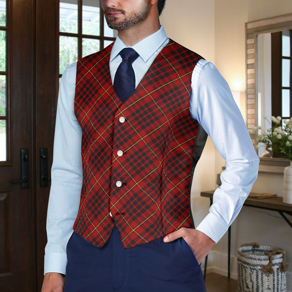 Clan MacIan Tartan Suit vest jacket