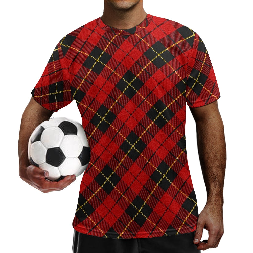 Clan Wallace Tartan Football Shirt