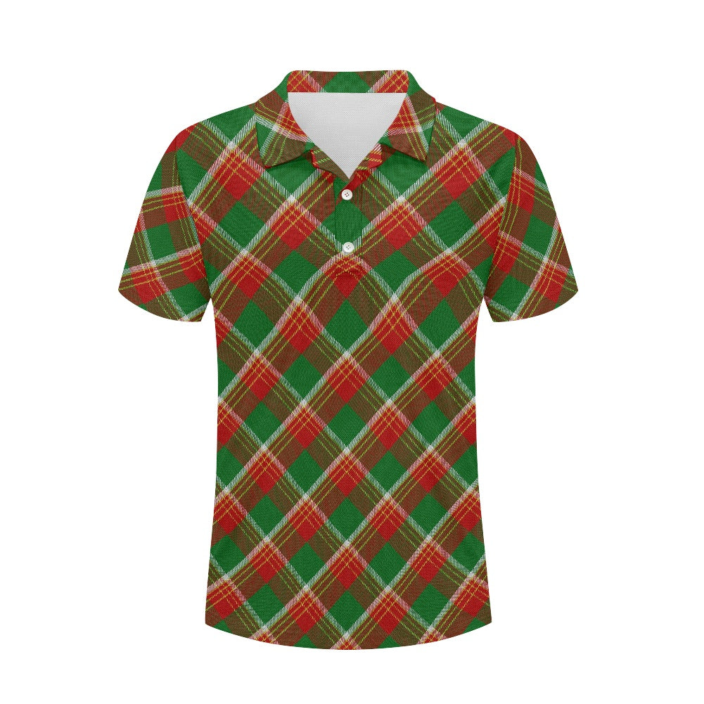 Clan Brisbane Tartan Polo Shirt