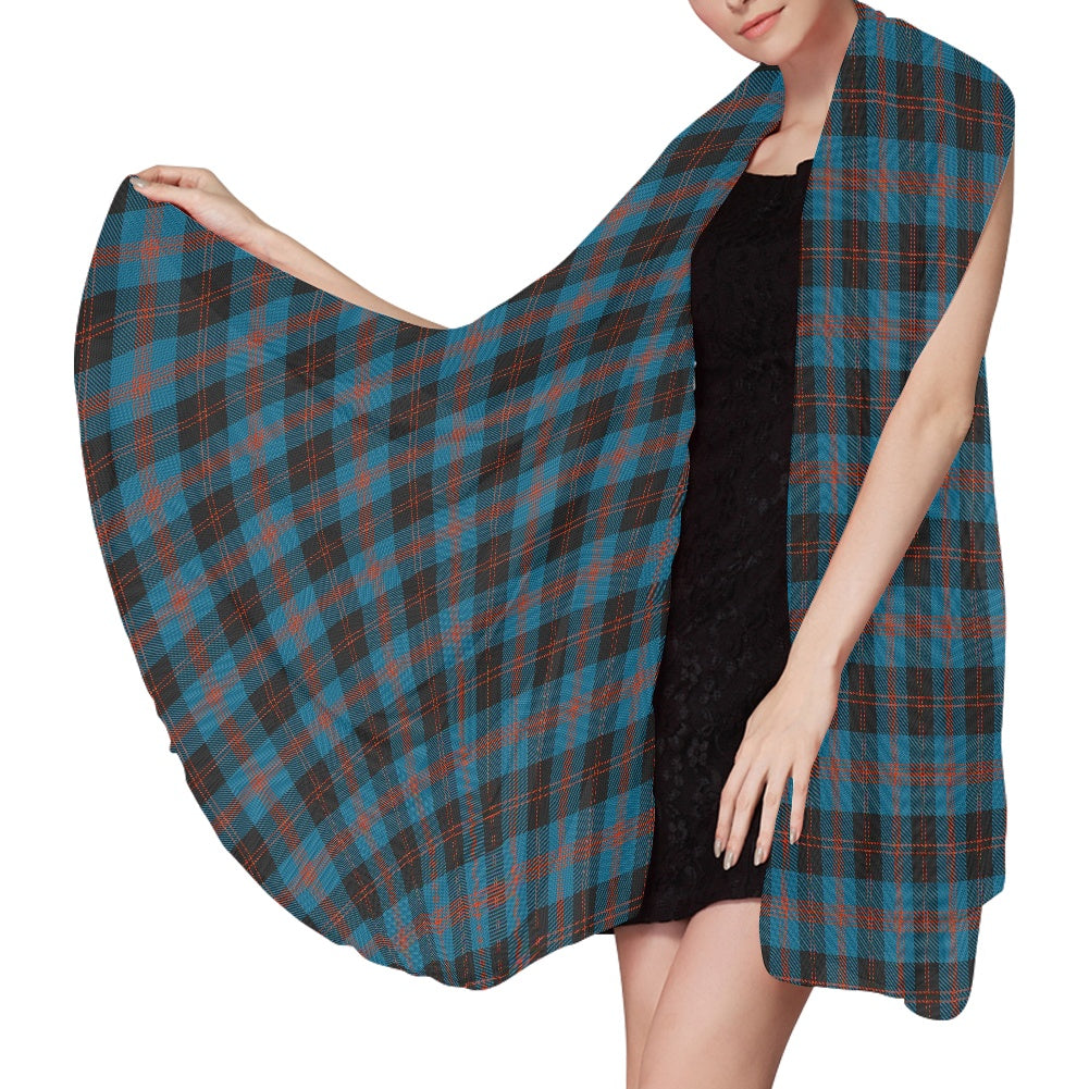 Clan Angus Ancient Tartan Chiffon Scarf