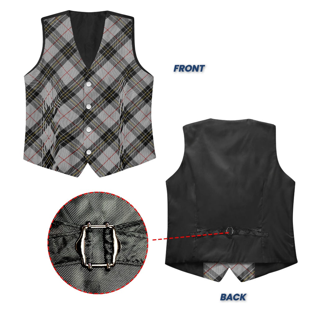 Clan MacPherson Tartan Waistcoat