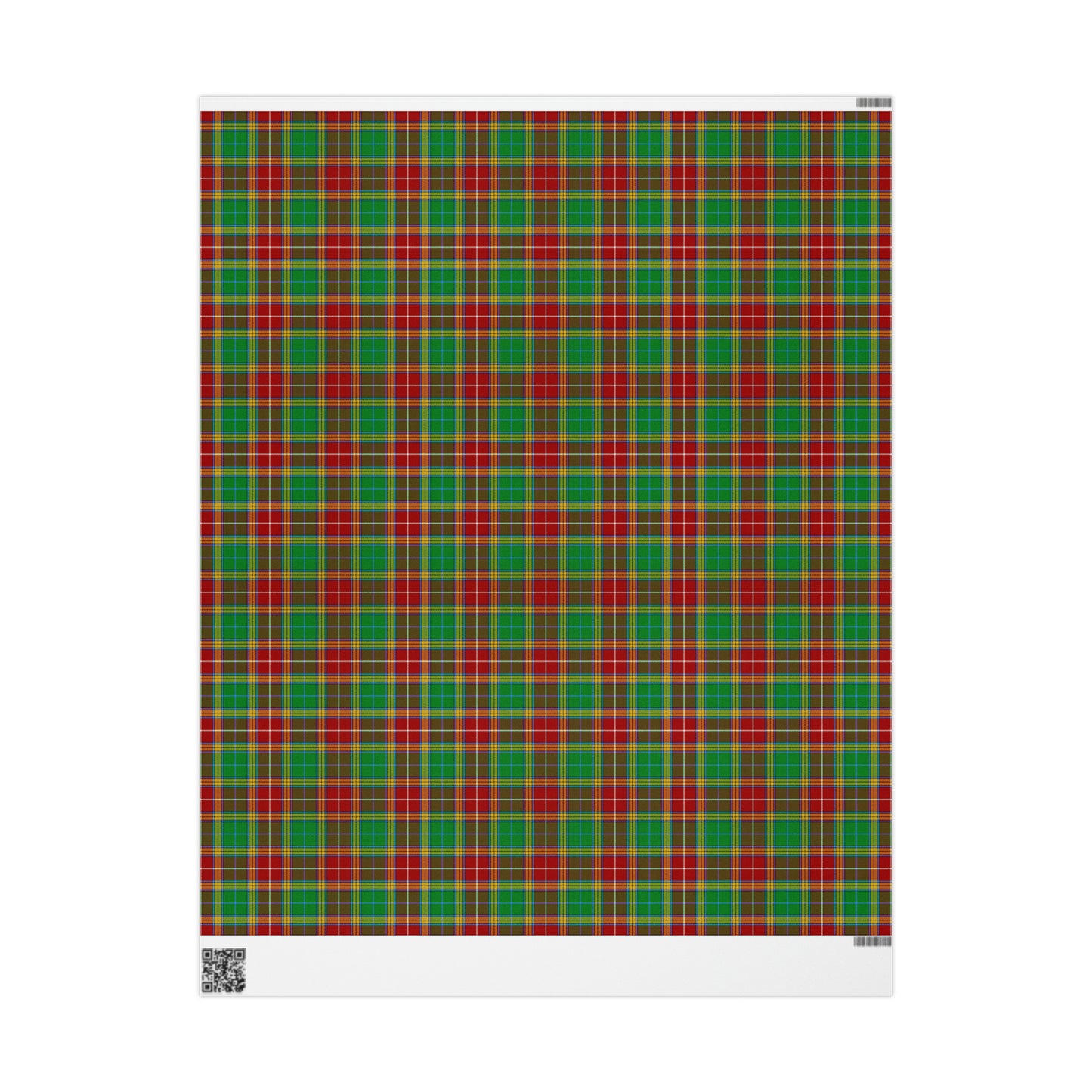 Clan Baxter Tartan Wrapping Papers