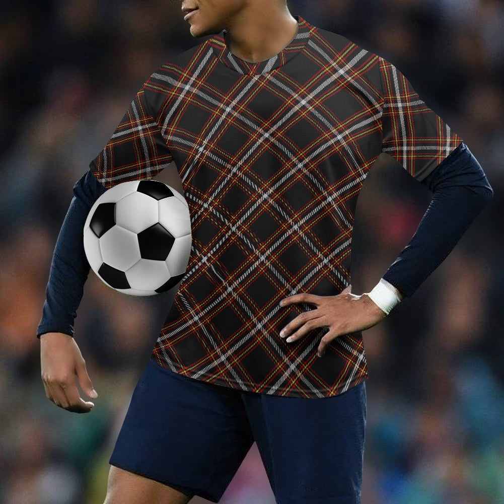 Black Country Tartan Football Shirt