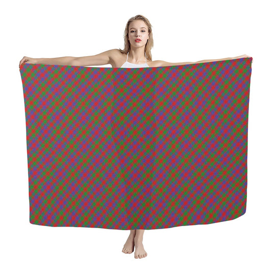 Clan MacGowan Tartan Bias Chiffon Scarf