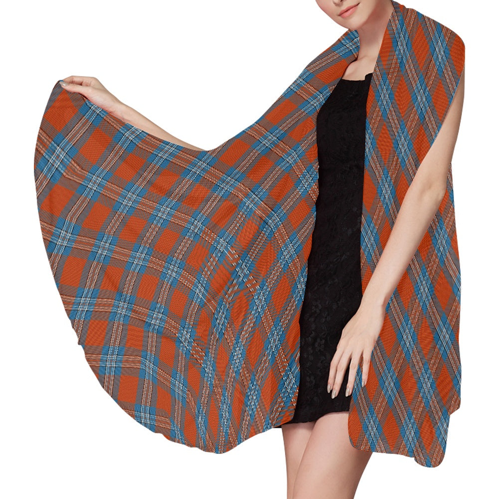 IrnBru Tartan Chiffon Scarf