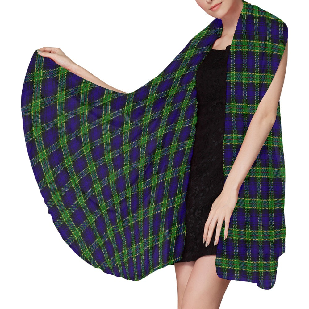 Clan Barnes Tartan Chiffon Scarf
