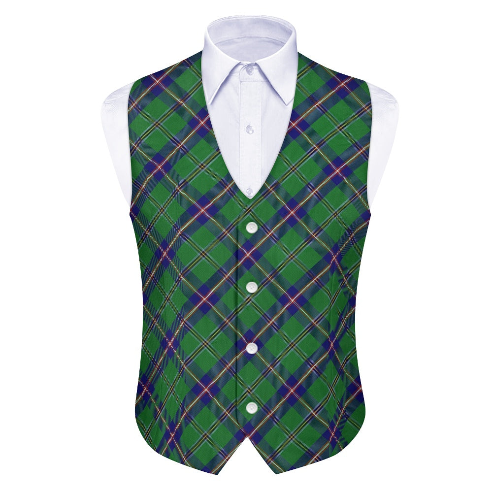 US State - Washington Tartan Suit vest jacket