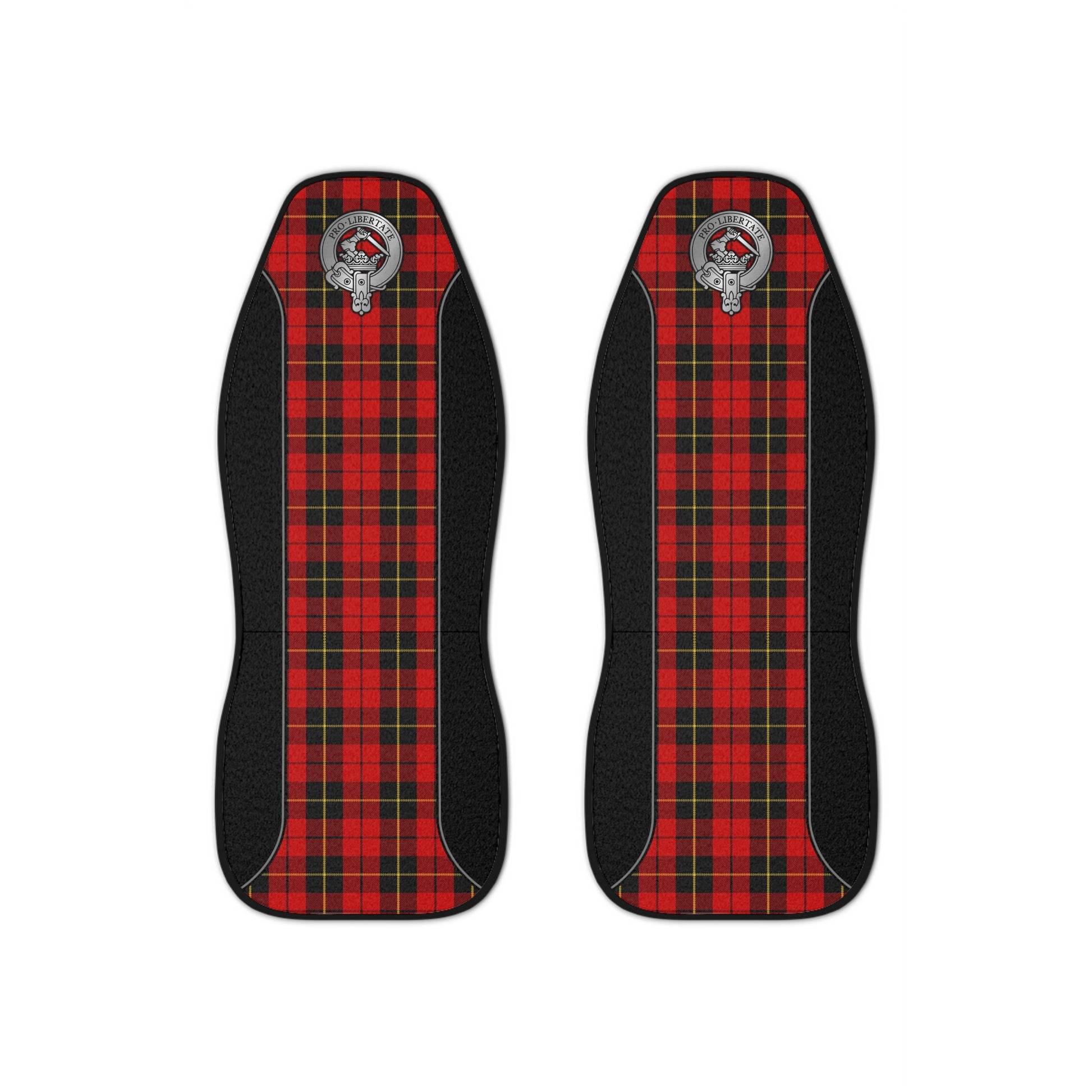 Clan Wallace Crest & Tartan Car Seat Covers