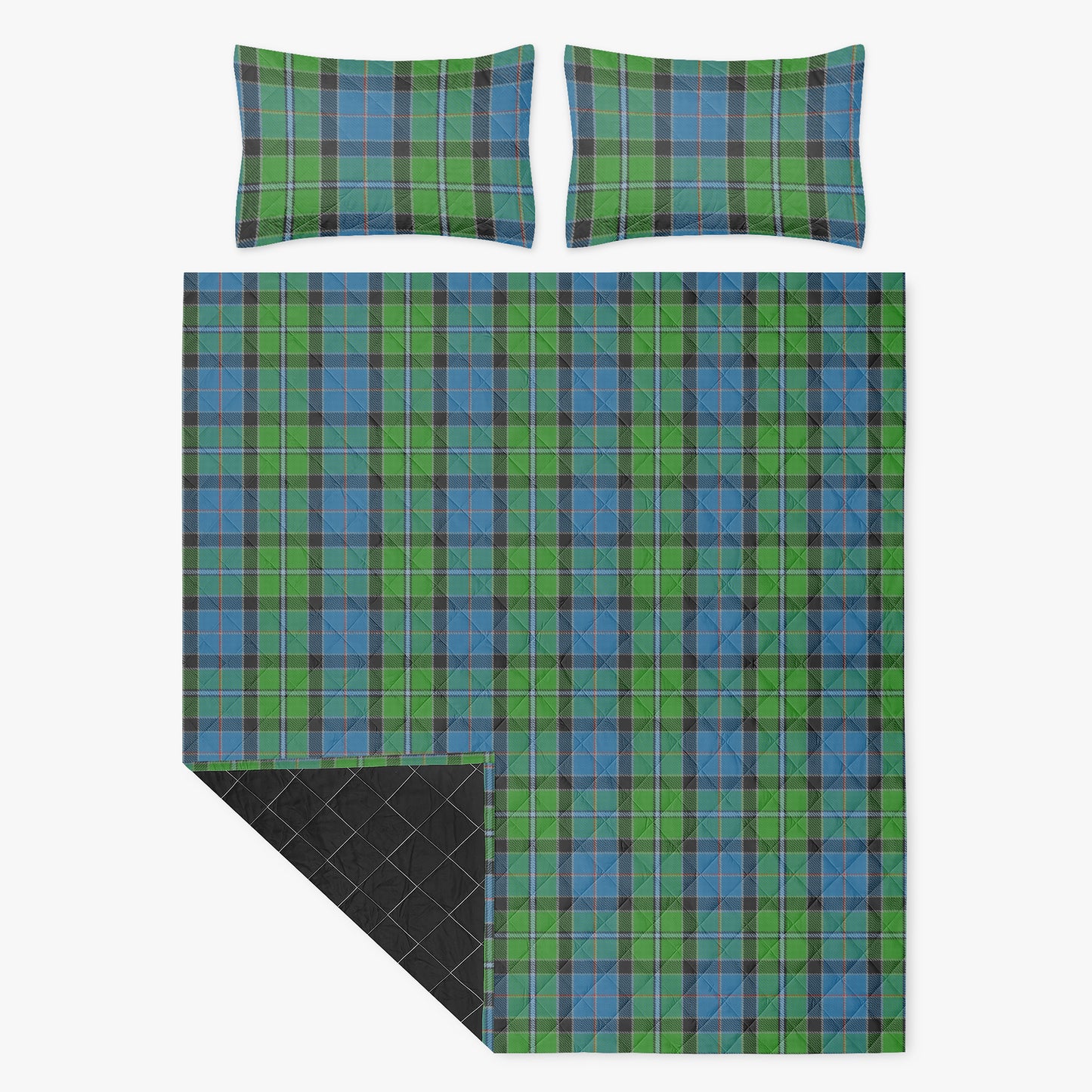 Clan Stirling Tartan Quilt Bed Sets