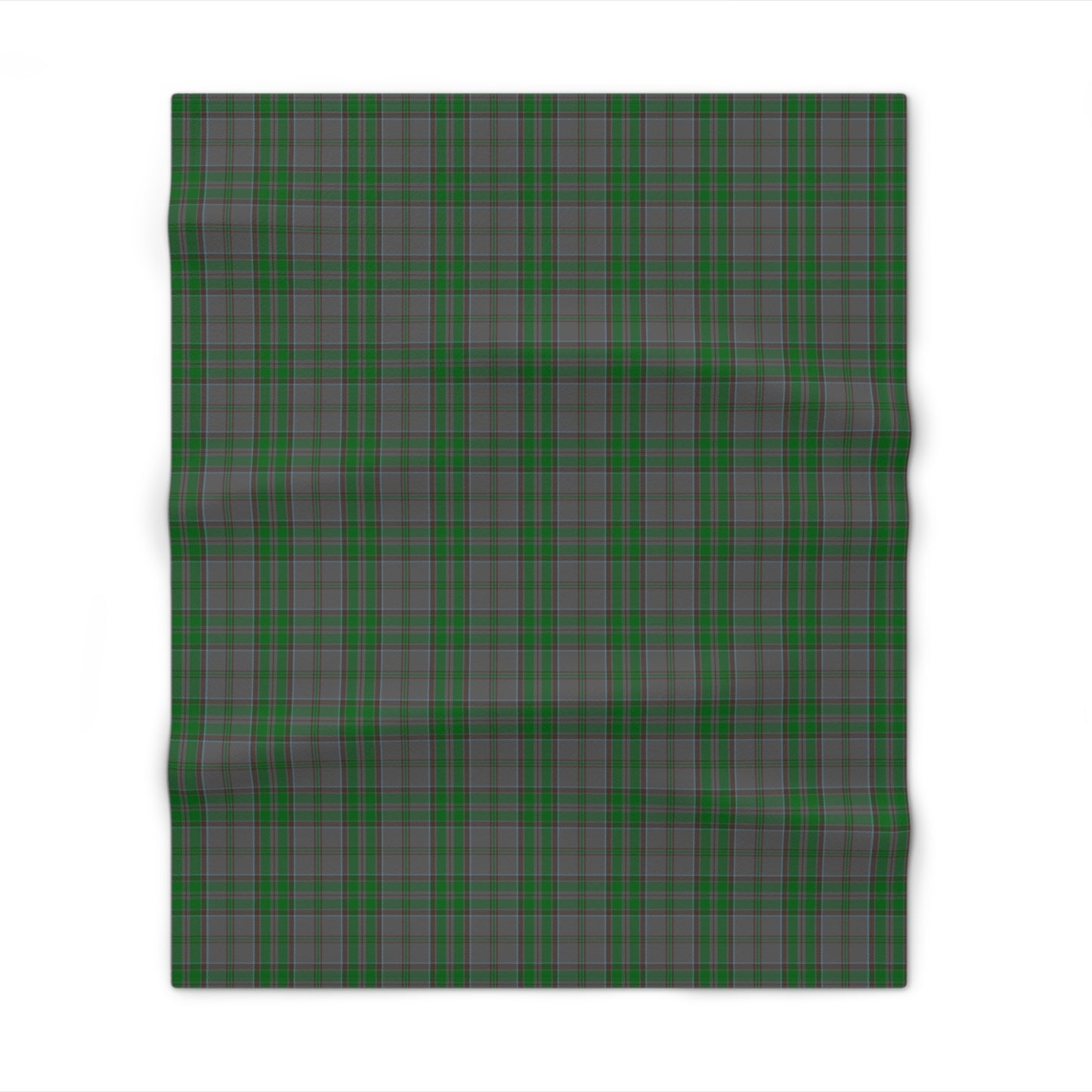 Irish County Wicklow Tartan Throw Blanket