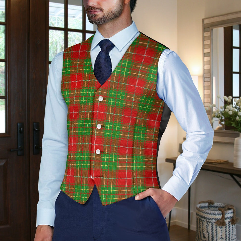 Clan Burnett Tartan Waistcoat