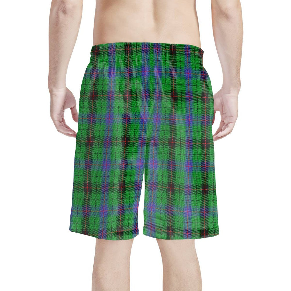 Clan Davidson Tartan Beach Shorts