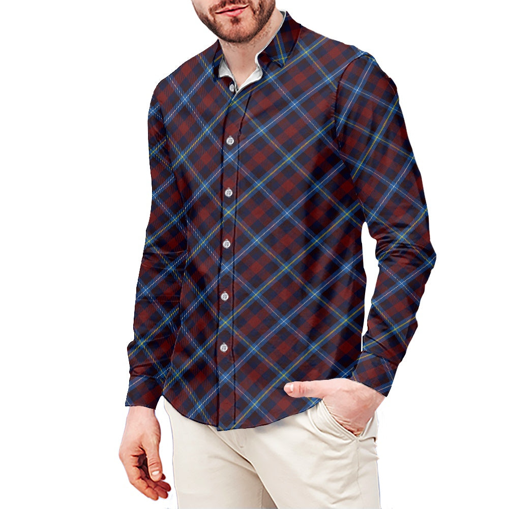 Highland Titles Tartan Men's long-sleeved shirt