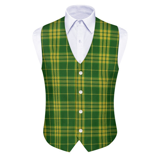 North Dakota Tartan Suit vest jacket