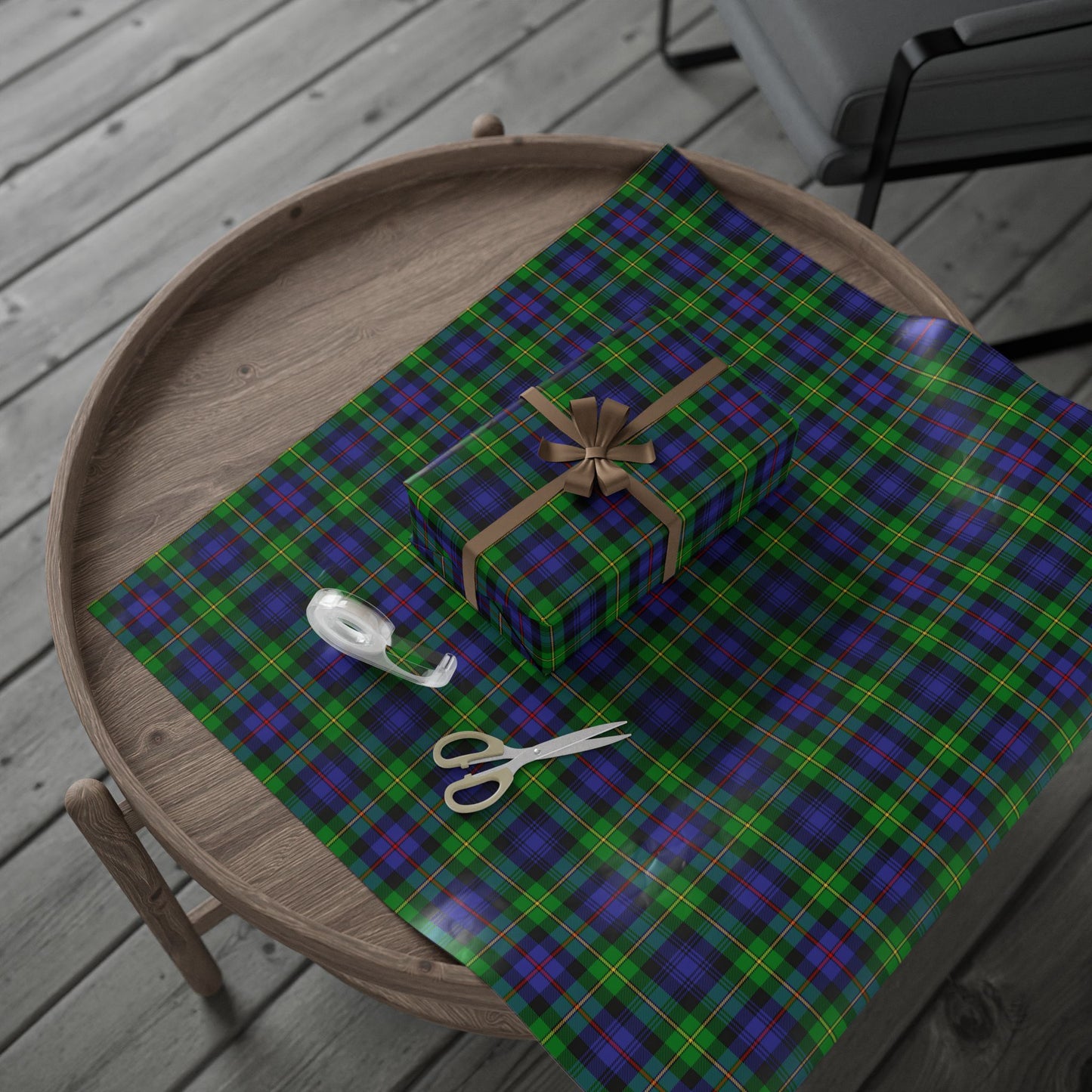 Clan Baillie Tartan Wrapping Papers