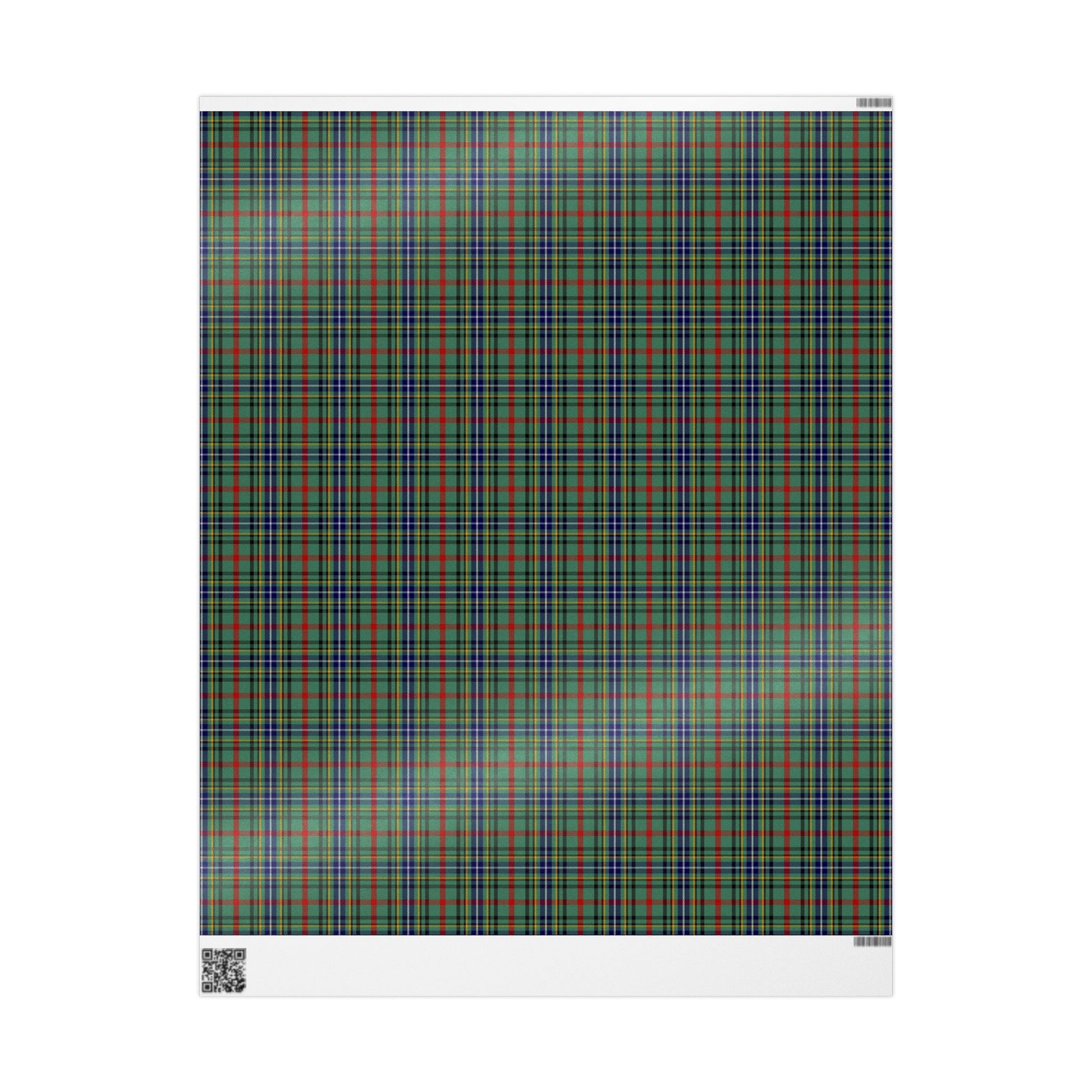 Clan Bissett Tartan Wrapping Papers
