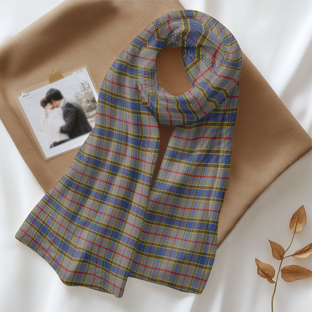 Clan Balfour Tartan Fluffy scarf