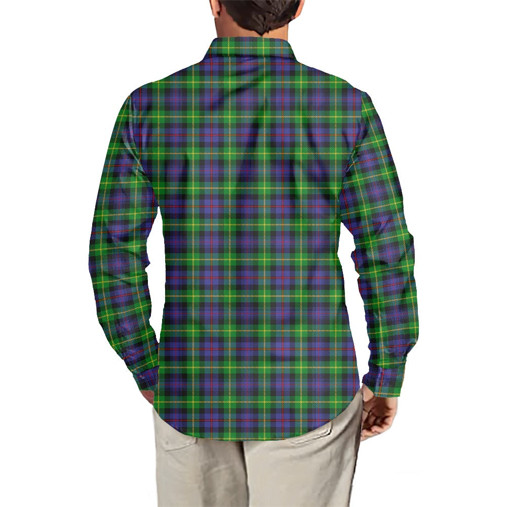 Clan Farquharson Tartan long-sleeved shirt
